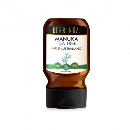 Miere de Manuka si arbore de ceai MGO Berringa 150+ 400g - Deco Italia