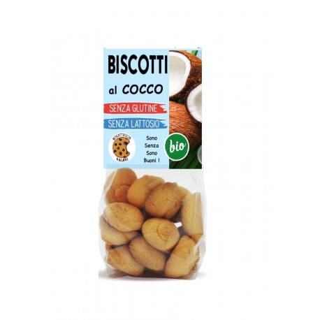 Biscuiti eco cu nuca de cocos fara gluten, fara lactoza - Deco Italia